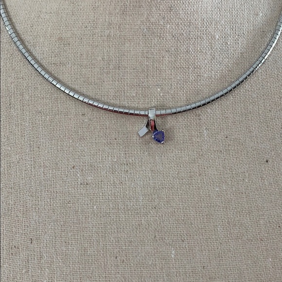 Safi Kilima, Pure Tanzanite necklace - Picture 2 of 3